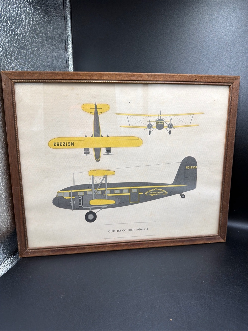 Vintage Curtiss Condor 1930-1934 Plane Frame Print